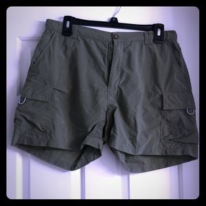 The North Face Green Cargo Shorts